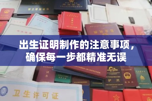 南宫出生证明制作的注意事项，确保每一步都精准无误