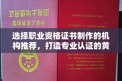 南宫选择职业资格证书制作的机构推荐，打造专业认证的黄金标准