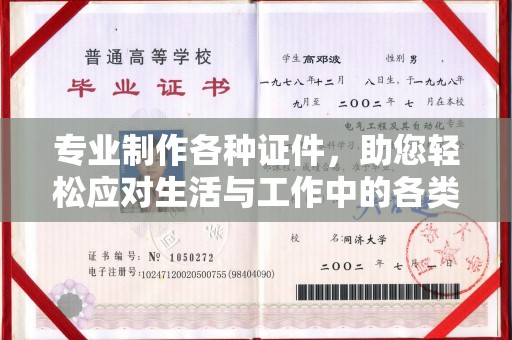 南宫专业制作各种证件，助您轻松应对生活与工作中的各类需求