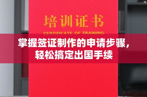 南宫掌握签证制作的申请步骤，轻松搞定出国手续