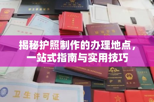南宫揭秘护照制作的办理地点，一站式指南与实用技巧