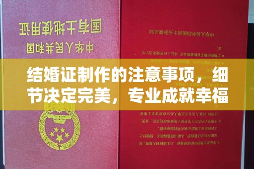 南宫结婚证制作的注意事项，细节决定完美，专业成就幸福