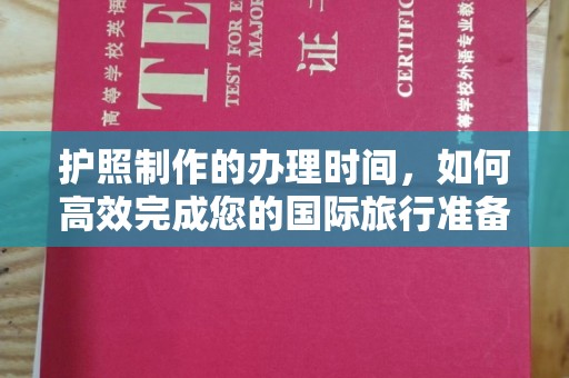 南宫护照制作的办理时间，如何高效完成您的国际旅行准备