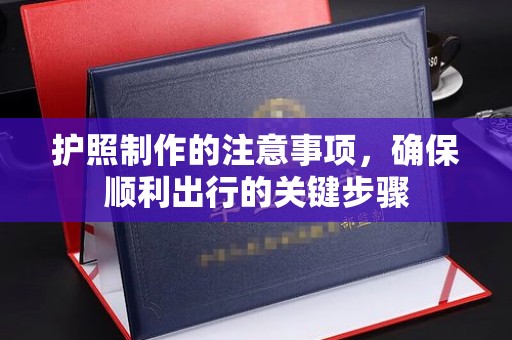 南宫护照制作的注意事项，确保顺利出行的关键步骤