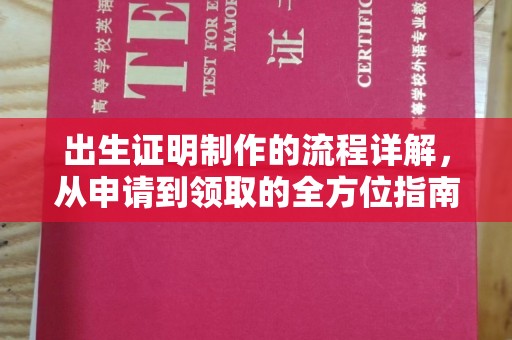 南宫出生证明制作的流程详解，从申请到领取的全方位指南