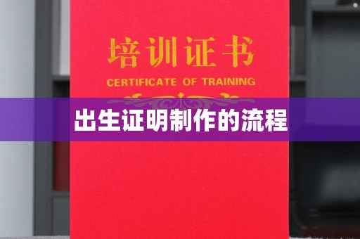 南宫出生证明制作的流程